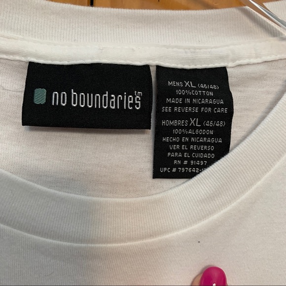 No Boundaries “Bowl of Stupid” Graphic Tee XL - Picture 3 of 5
